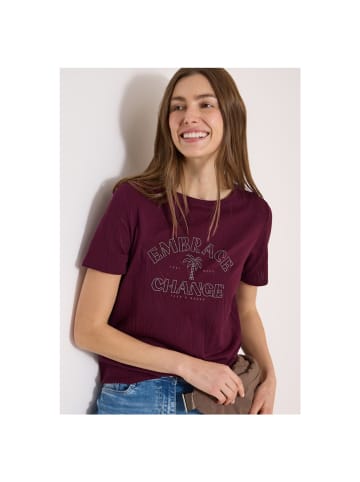 Cecil T-Shirt in sweet grape red
