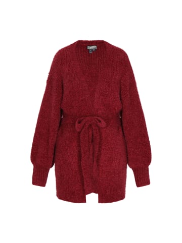 DreiMaster Women Cardigan in burgundy