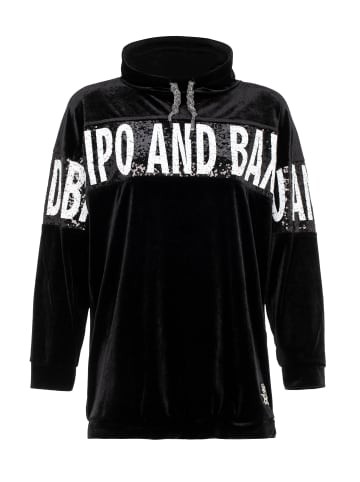 Cipo & Baxx Sweatshirt in Schwarz