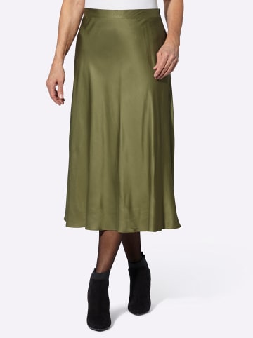 WITT WEIDEN Satin-Rock in oliv