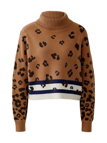 Oui Pullover in dk camel blue
