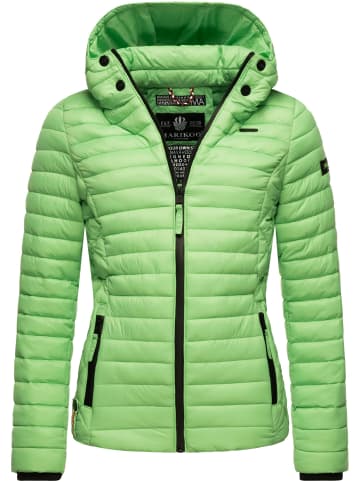 Marikoo Steppjacke Samtpfote in Jade Green