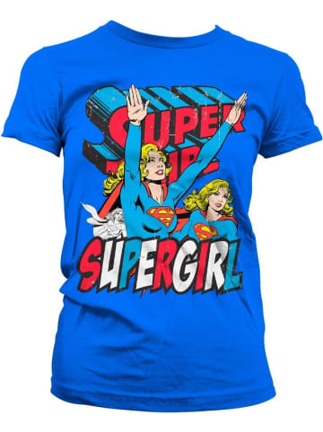 DC Super Heroes Shirt in Blau