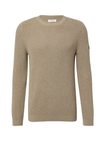 S.OLIVER RED LABEL Pullover in Beige