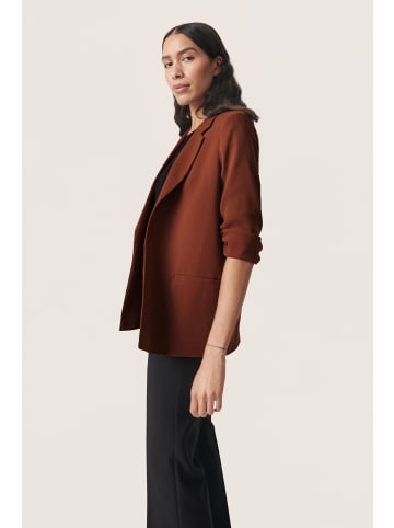 Soaked in Luxury Blazer SLShirley Gerade Passform in Cappuccino