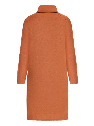 CARTOON Strickkleid mit Turtle Neck in terra cotta