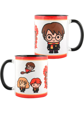 United Labels Harry Potter Tasse - 3 Freunde Gryffindor  320 ml in weiß/rot