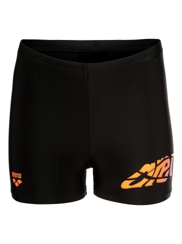 Arena Lettering Swim Shorts in Schwarz