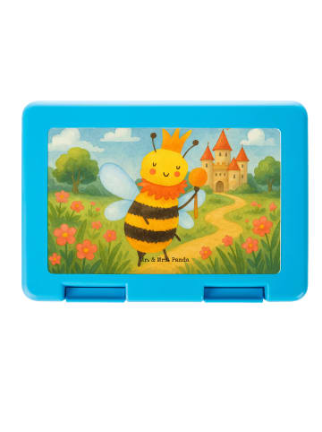 Mr. & Mrs. Panda Lunchbox Biene König Design ohne Spruch in Weiß