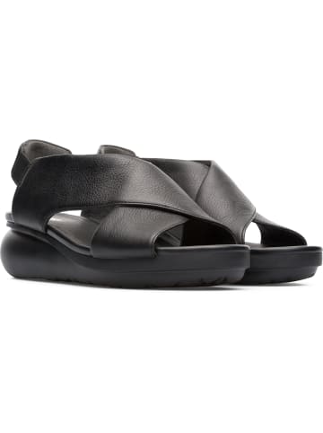 Camper Plateau-Sandalen " Balloon " in Schwarz