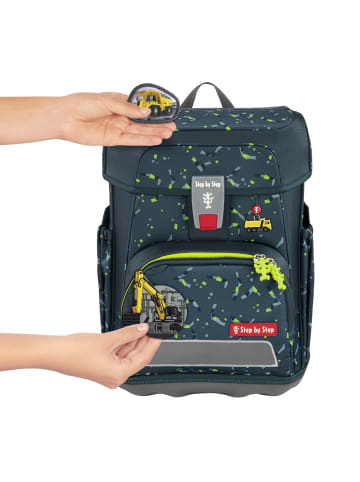 Step by Step Ranzen-Zubehör-Set MAGIC MAGS in Bagger Rocco