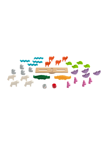 Haba Spiel Tier auf Tier Deluxe in mehrfarbig