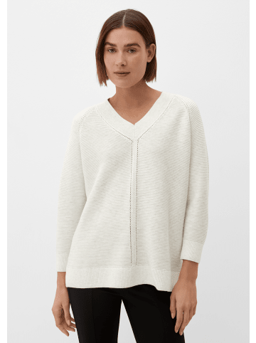 s.Oliver Strickpullover langarm in Creme