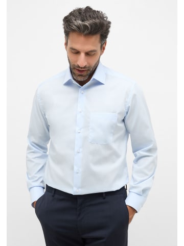 Eterna Langarmhemd in Blau