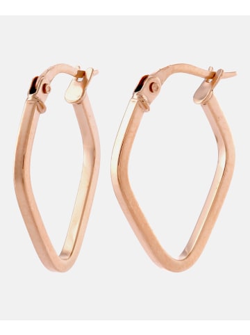 Vanlere Creolen aus 375 Roségold in Roségold