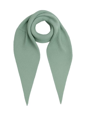 Faera Weicher Strickschal mit dezenter Struktur in Mint