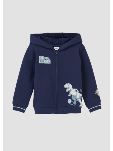 s.Oliver Sweatshirt Jacke in 5836_tiefblau