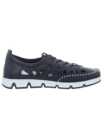 rieker Sportlicher Slipper in blau
