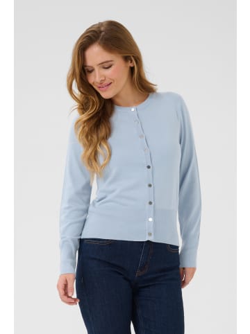 Kaffe Strickjacke KAlizza Regular fit in Soft Chambray