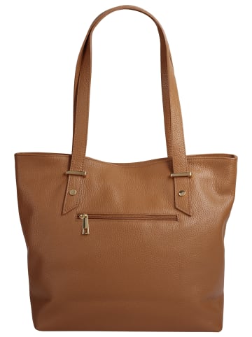 Cluty Shopper in cognac