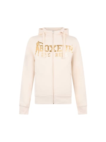 Boxeur des Rues Sweatjacke Hooded Full Zip in Butter