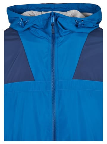 Urban Classics Urban Classics Herren Zip Away Track Jacket in sportyblue/lightasphalt