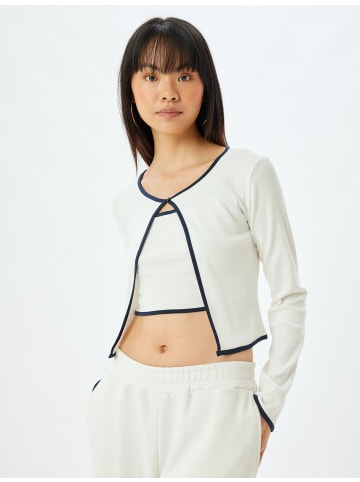 KOTON T-shirt in Ekru