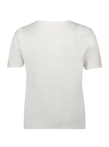Betty Barclay Basic Shirt mit Aufdruck in Patch White/Black