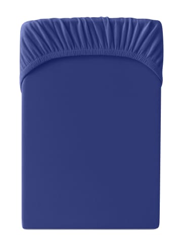 Cats Collection Spannbetttuch Edel-Jersey in royalblau