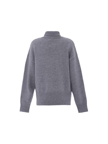 aleva Damen Sweater in HELLGRAU MELANGE