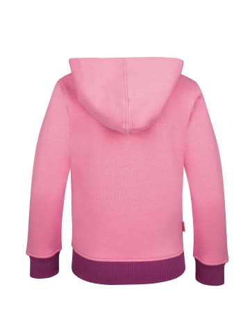 Trollkids Sweatjacke Sortland in candy pink/fresh berry