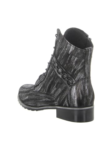 SIMEN Schnürstiefeletten in Schwarz