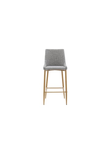 ebuy24 Barhocker Plaza Hellgrau 2er Set