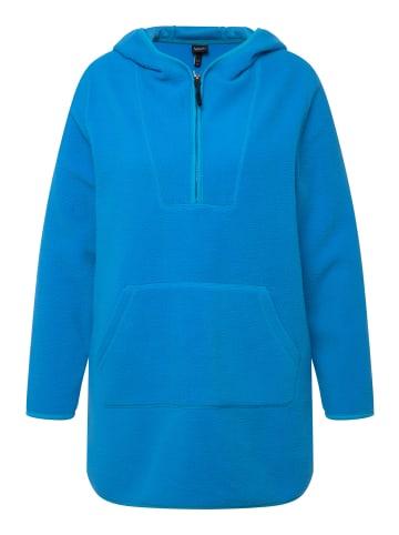 Ulla Popken Sweatshirt in helles azurblau