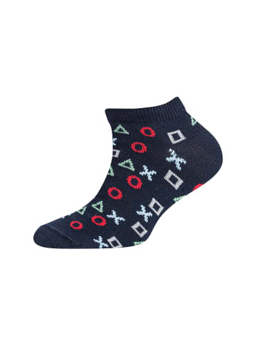 camano Sneakersocken motiv 8er Pack black mix