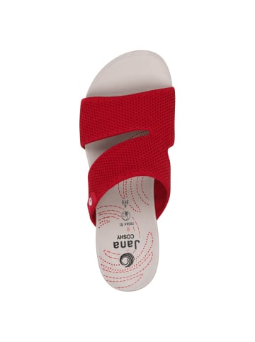 Jana Coshy Original – Die Hallux-freundliche Pantolette in rot