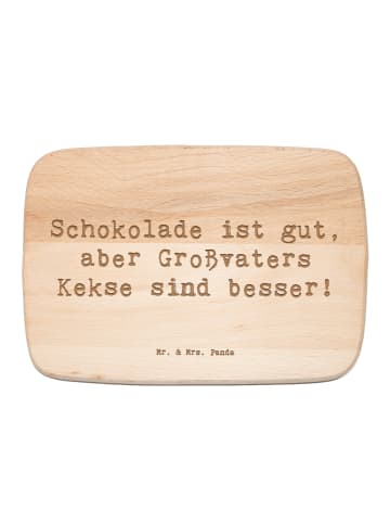 Mr. & Mrs. Panda Vesperbrett Spruch Großvaters Kekse mit Spruch in Transparent