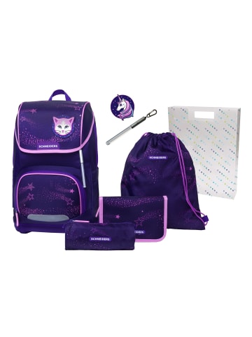 SCHNEIDERS Ergoplus Schulranzen-Set 8-teilig in violet