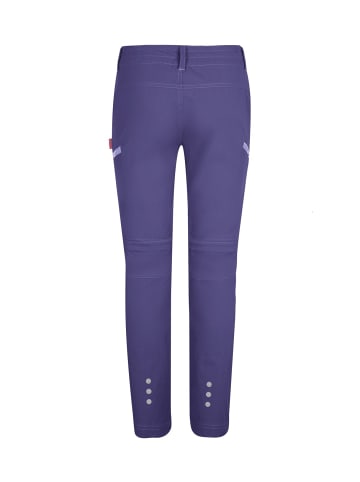 Trollkids Trekking Hose Wanderhose "Kjerag Zip Off" in Dunkellila/Lavender