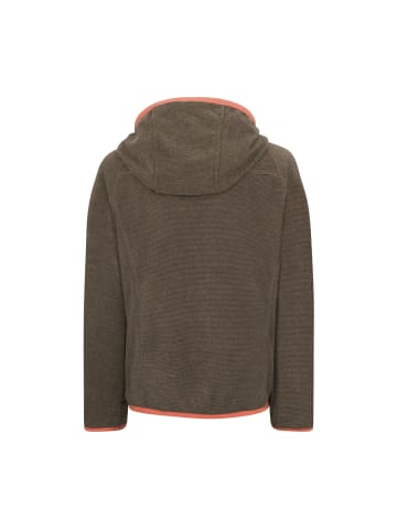 Trollkids Fleecejacke Sandefjord in mocca brown