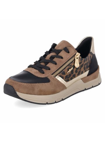 rieker Schnürhalbschuh in brown