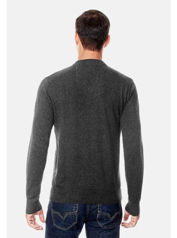 Vincenzo Boretti Pullover tailliert in anthrazit
