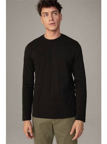 Strellson Strellson Longsleeve Jaro-RL Langarmshirt in schwarz