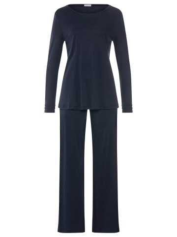 Hanro Schlafanzug Pilar in Deep navy