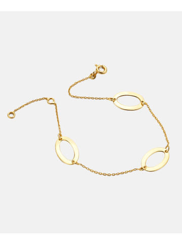 Diamant L'éternel Armband aus 375 Gelbgold