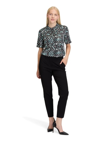 BETTY & CO Blusenshirt in schwarz smaragd - 0001