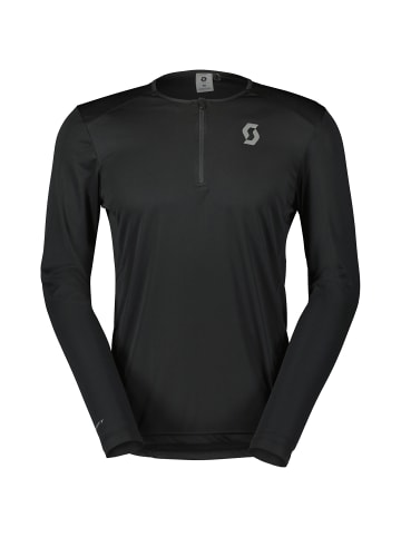 SCOTT M ENDURANCE TECH L/SL SHIRT in Schwarz