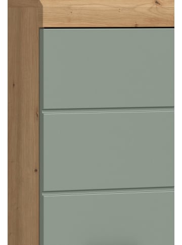 xonox.home Badkombination in Artisan Eiche/Salbei - (B) 112 x (H) 191 x (T) 34