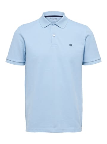 SELECTED HOMME Poloshirt SLHDANTE in Blau