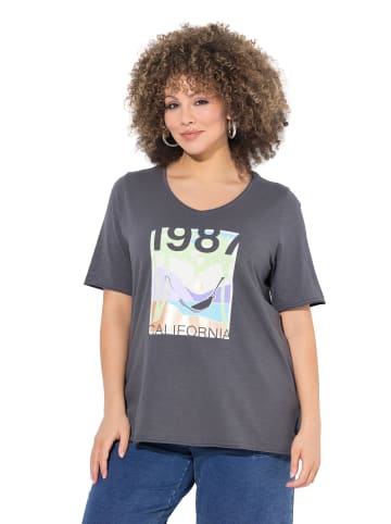 Ulla Popken Shirt in graphitgrau